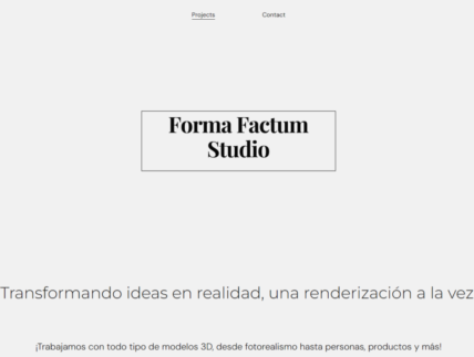 FormaFactumStudioWebSite